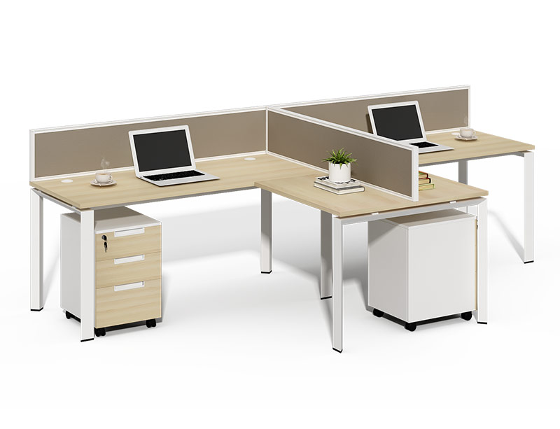 2 Seats Office Partition Workstation
