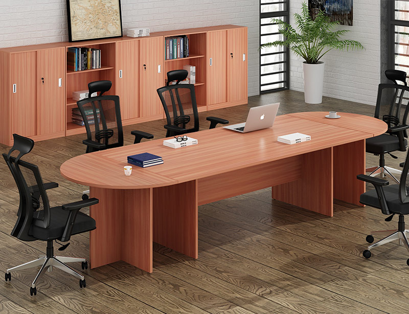 Oval Shaped Meeting Table