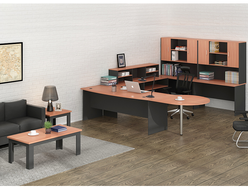 CF-1235 E1 Grade Wooden Furniture Desk Counter