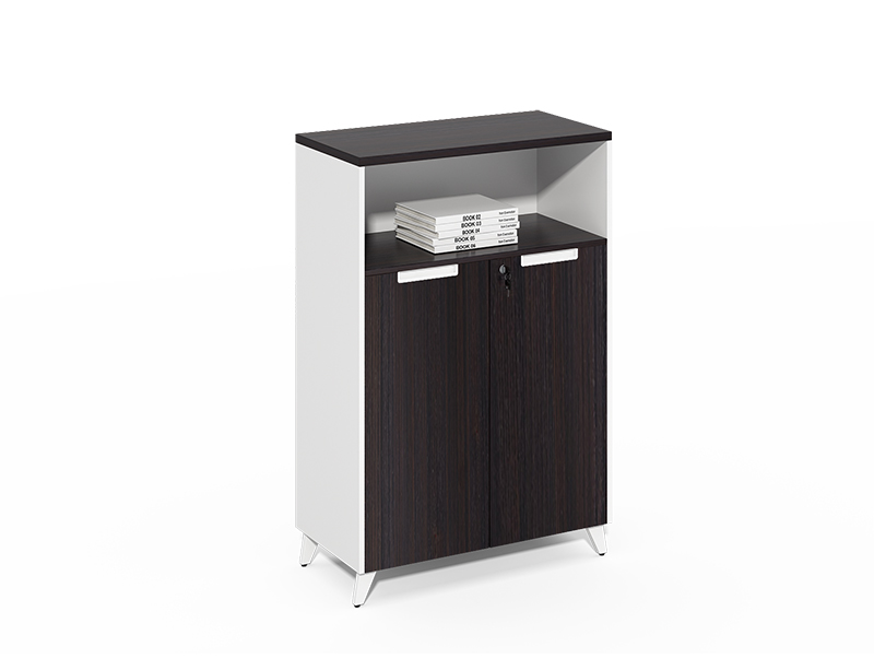 Open shelf small file cabinet with lock CF-DF0811B