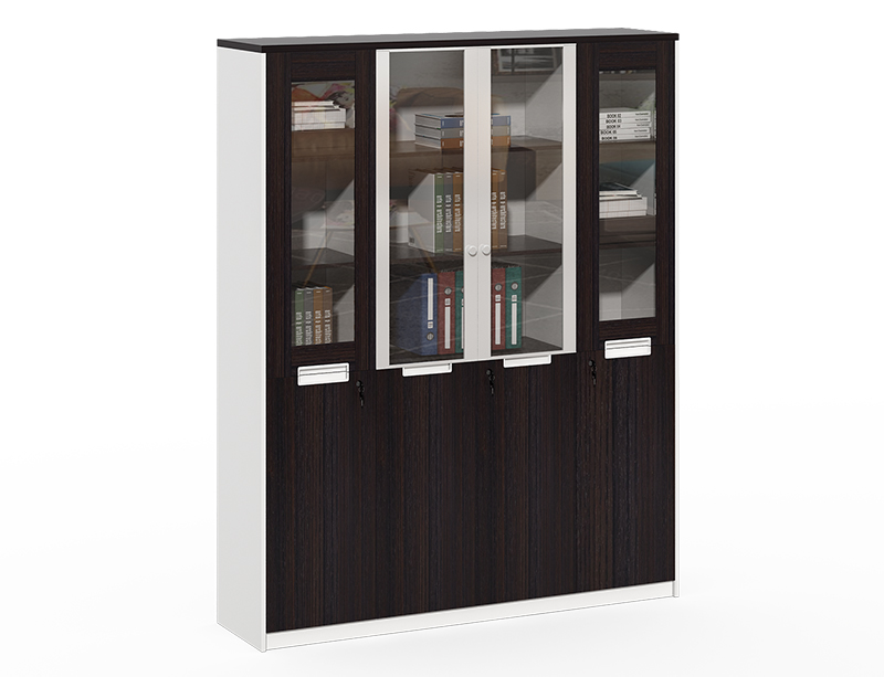  black lateral file cabinet