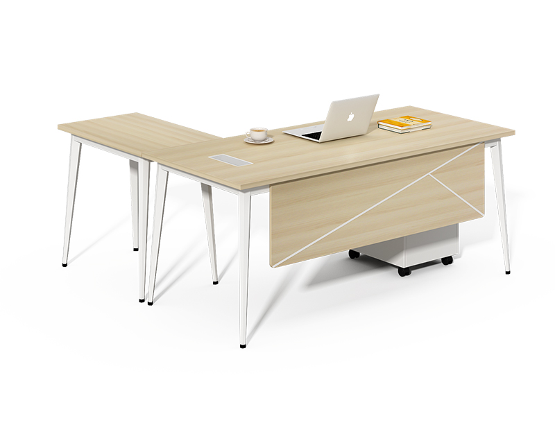 l shaped executive table design