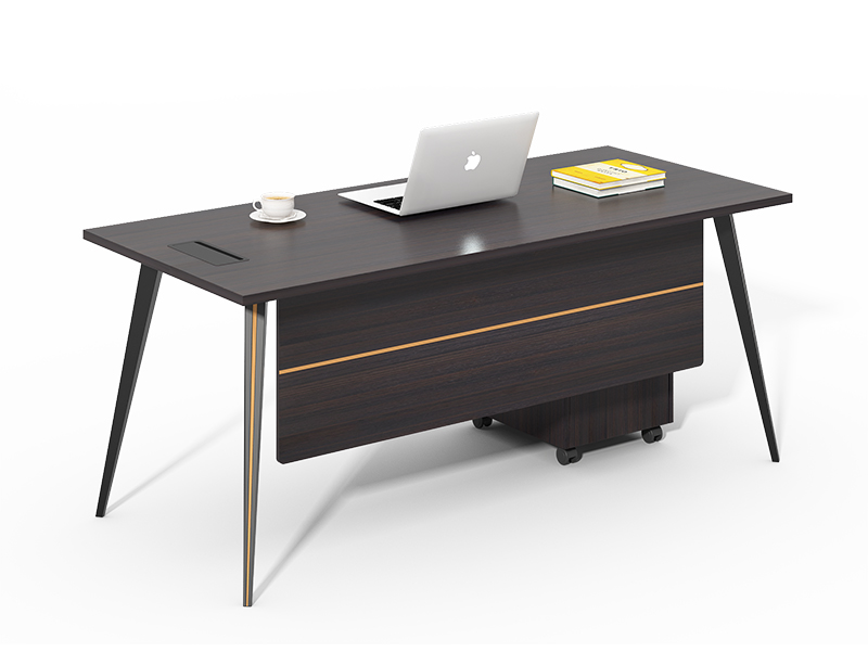 simple wooden office desks