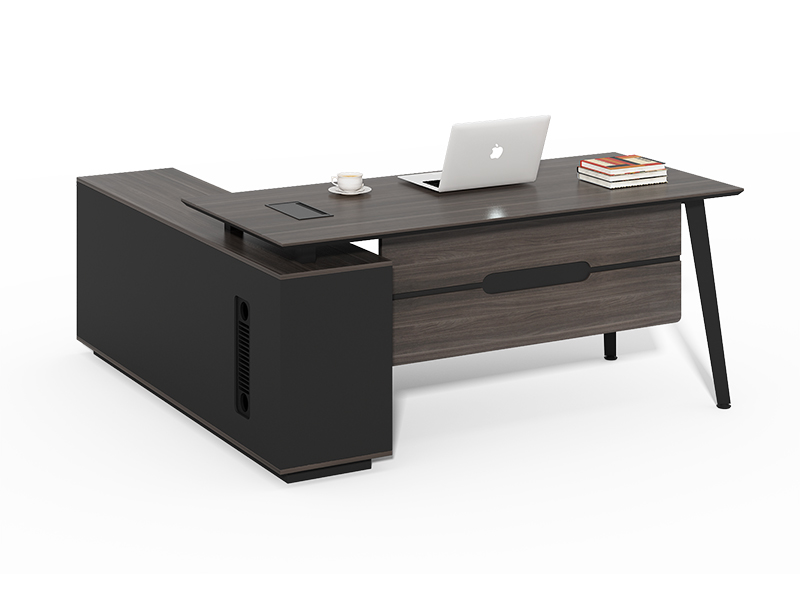 l shape office executive table design