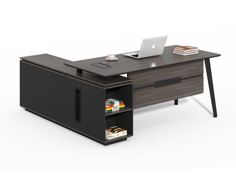 l shape office executive table design