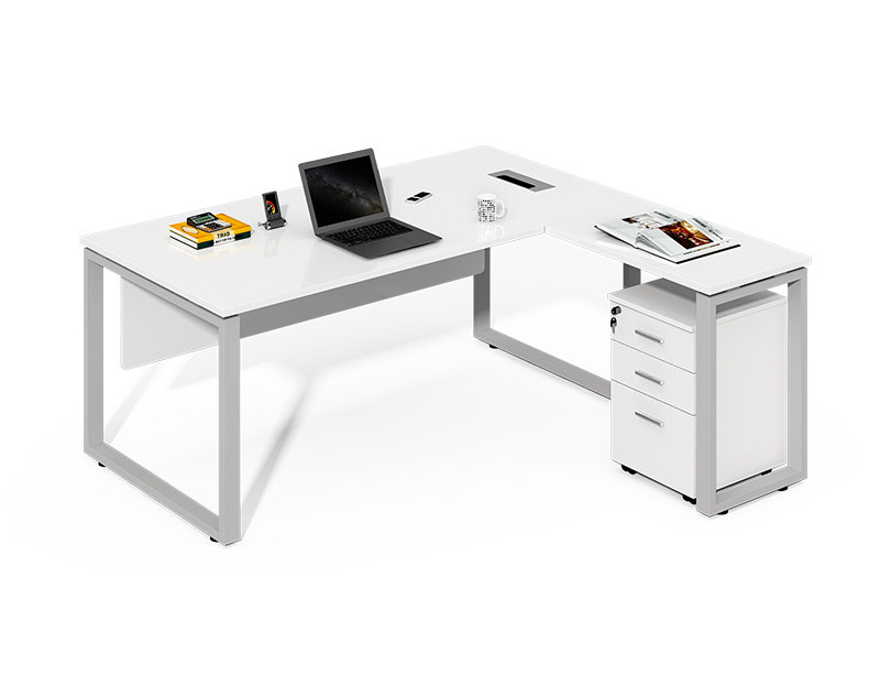 wholesale office furniture big executive white boss desk manager table price CF-LY1214